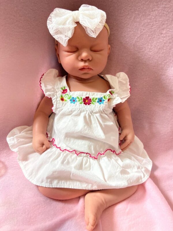 Realistic full body silicone baby doll Grace.