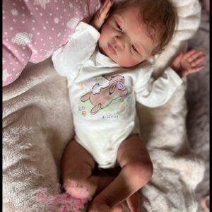 Realistic full silicone reborn baby doll Amelia